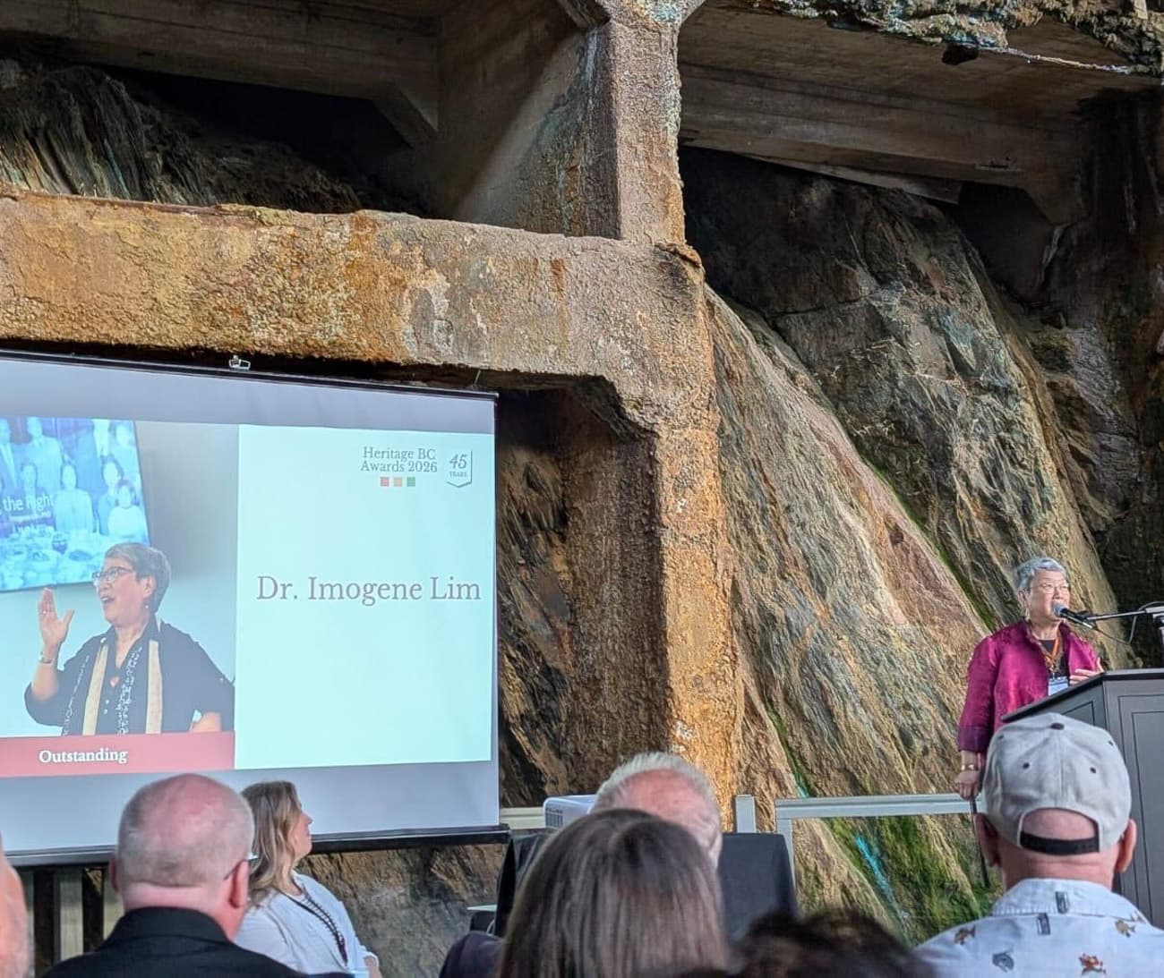 Dr. Imogene Lim giving speech (under 500 kb)